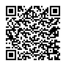 Kode QR untuk nomor Telepon +12676029149