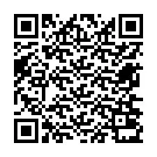 Código QR para número de teléfono +12676031267