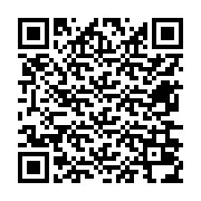 Código QR para número de telefone +12676034093