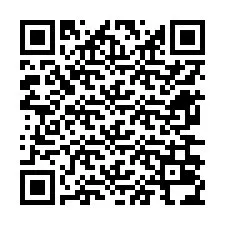 QR-code voor telefoonnummer +12676034094