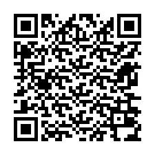 QR Code สำหรับหมายเลขโทรศัพท์ +12676034095