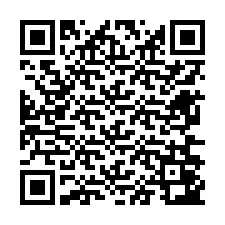 QR-код для номера телефона +12676043226