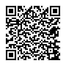 QR Code สำหรับหมายเลขโทรศัพท์ +12676043227