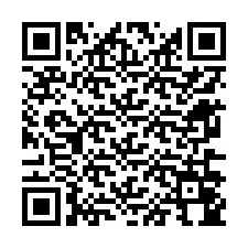 QR Code pour le numéro de téléphone +12676044454