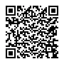 Kode QR untuk nomor Telepon +12676044459