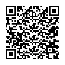 Codice QR per il numero di telefono +12676228713