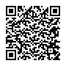 Codice QR per il numero di telefono +12676255752