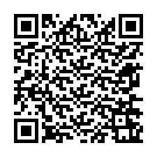 QR Code สำหรับหมายเลขโทรศัพท์ +12676261934