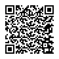 QR-code voor telefoonnummer +12676263325