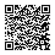 QR-код для номера телефона +12676264715