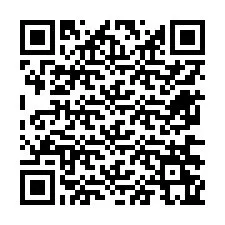 Código QR para número de teléfono +12676265619