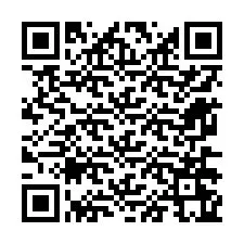 Codice QR per il numero di telefono +12676265955