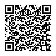 QR код за телефонен номер +12676268039