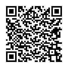 Codice QR per il numero di telefono +12676268092