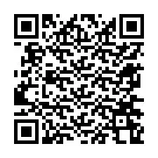 QR-код для номера телефона +12676268768