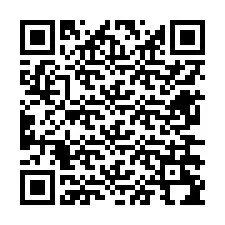 Código QR para número de telefone +12676294896