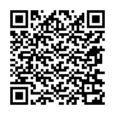 QR-code voor telefoonnummer +12676322254