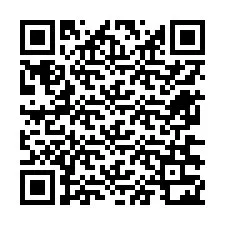 Código QR para número de teléfono +12676322259