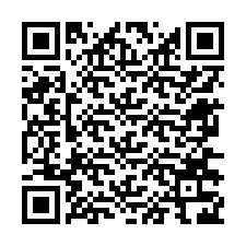 QR-Code für Telefonnummer +12676326768