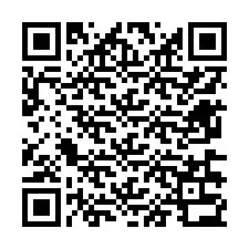 QR-Code für Telefonnummer +12676332106