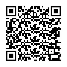 Kode QR untuk nomor Telepon +12676333429