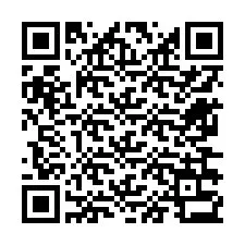 Código QR para número de teléfono +12676333499