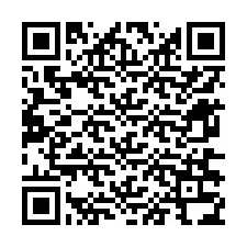 Kode QR untuk nomor Telepon +12676334240