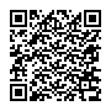 Kode QR untuk nomor Telepon +12676336758