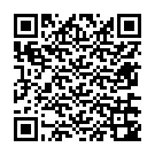 QR-code voor telefoonnummer +12676342806