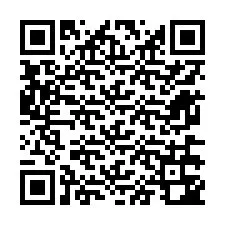 Codice QR per il numero di telefono +12676342815