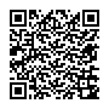 QR-koodi puhelinnumerolle +12676342816