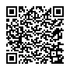 Codice QR per il numero di telefono +12676343911