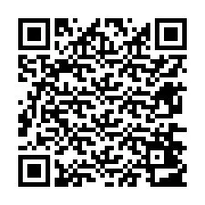 Código QR para número de telefone +12676403642