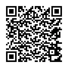 QR-код для номера телефона +12676412629