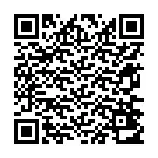 Código QR para número de teléfono +12676412630