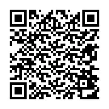 Codice QR per il numero di telefono +12676412632