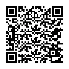 Código QR para número de telefone +12676412633