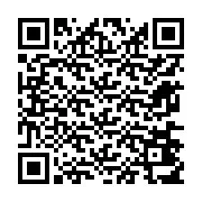 Kode QR untuk nomor Telepon +12676417315