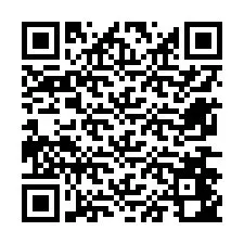 QR-Code für Telefonnummer +12676442787