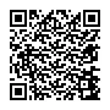 Código QR para número de teléfono +12676443306