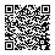 QR Code สำหรับหมายเลขโทรศัพท์ +12676484434