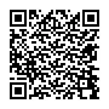 Codice QR per il numero di telefono +12676498296