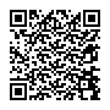 Código QR para número de teléfono +12676498300