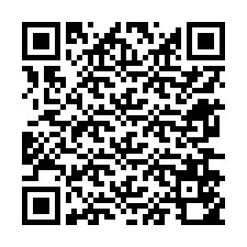 QR Code pour le numéro de téléphone +12676550594