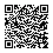 QR код за телефонен номер +12676554805