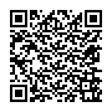 QR-code voor telefoonnummer +12676561099