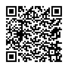 Codice QR per il numero di telefono +12676565615