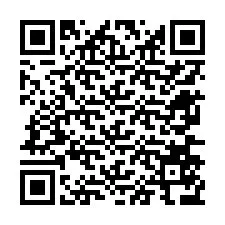 Código QR para número de telefone +12676576738