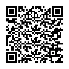 Codice QR per il numero di telefono +12676714890