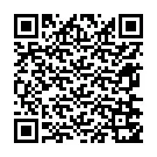 Código QR para número de teléfono +12676751220